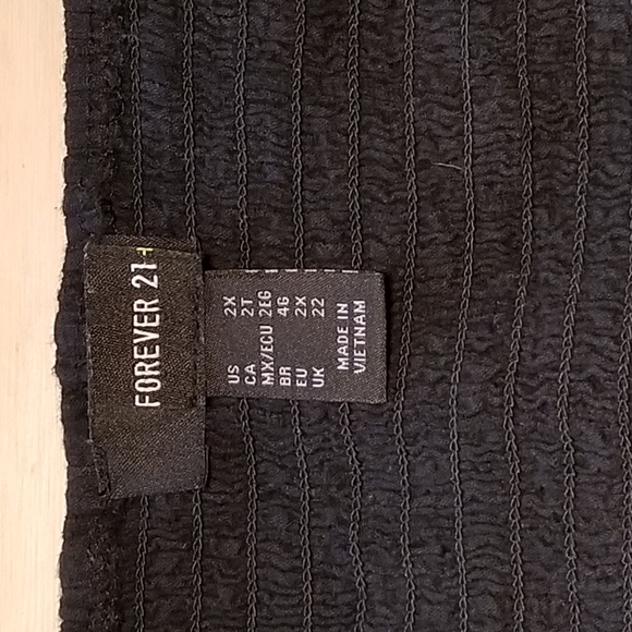 FOREVER 21 Button Up Peplum Top - Picture 7 of 7